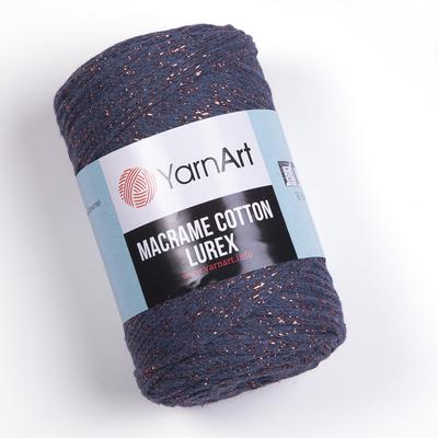 731 - 250 gr YarnArt Macrame Cotton Lurex - 205 mt.