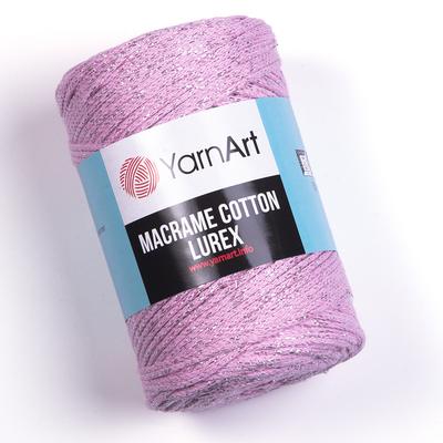 732 - 250 gr YarnArt Macrame Cotton Lurex - 205 mt.
