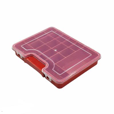 26x20 cm Küçük Boy Organizer Kutu (Takı Kutusu) - Kırmızı