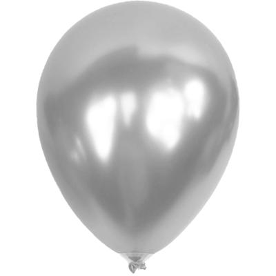 Metalik Gümüş Balon - 5 Adet
