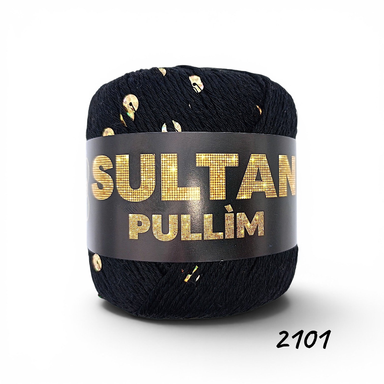 2101 - Siyah / Gold Pullu