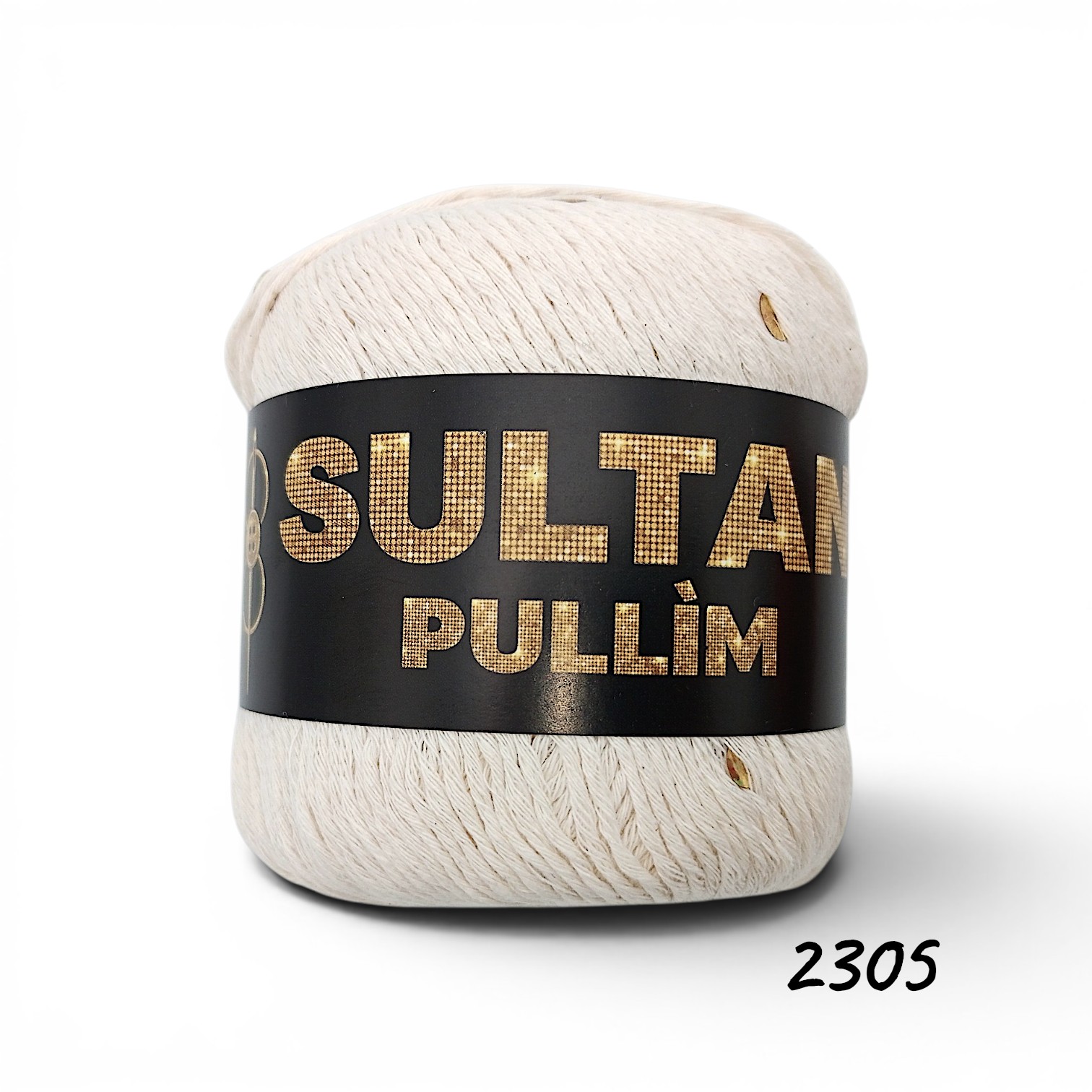 2305 - Krem / Gold Pullu
