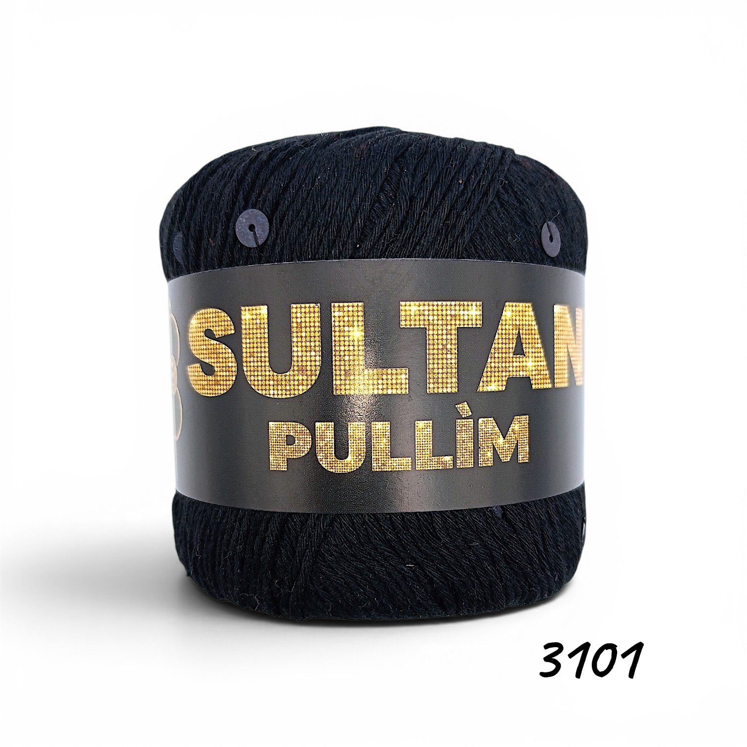 3101 - Siyah / Siyah Pullu