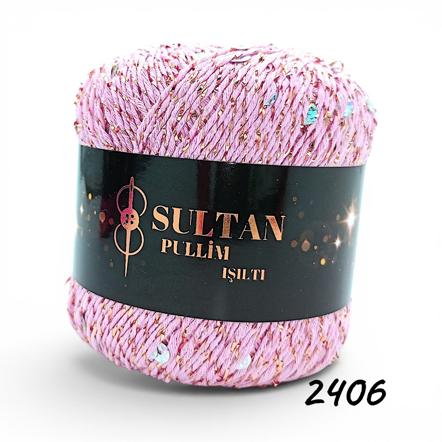 2406 - Pudra / Gold Simli