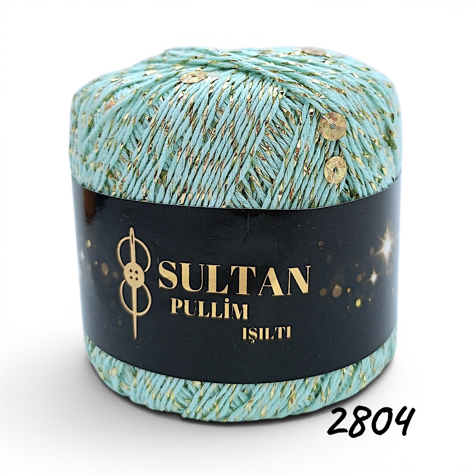 2804 - Su Yeşili / Gold Simli
