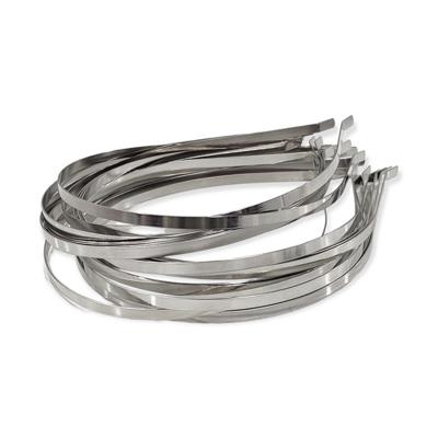 10 Adet - 5 mm Tel Taç - Gümüş