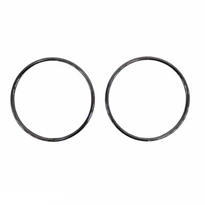 14 cm Antrasit Metal Halka Çifti