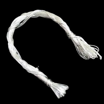 30 mt.Çile Makrome Anahtarlık Simi (MONOFİL) - Gümüş