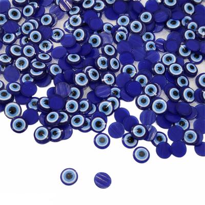 50 Adet Yapıştırma Nazar Boncuğu - Lacivert Beyaz