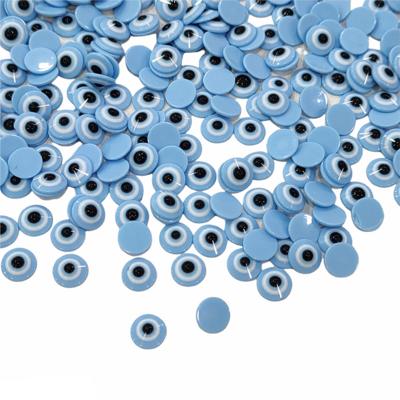 50 Adet Yapıştırma Nazar Boncuğu - Mavi Beyaz