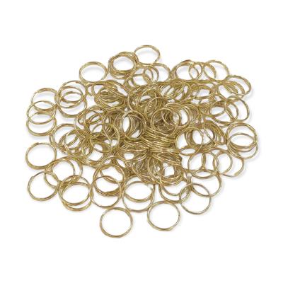 Zincirsiz Anahtarlık Halkası Gold 50 Adet - 20 mm (2cm)