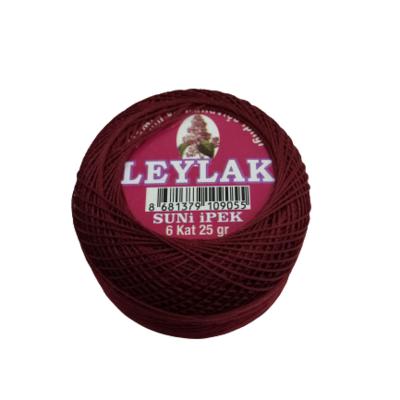 0022 - 6 Kat Leylak Suni İpek Etamin İpi - 25 gr.