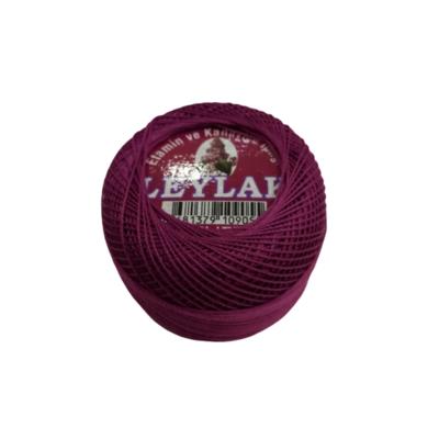 0030 - 6 Kat Leylak Suni İpek Etamin İpi - 25 gr.