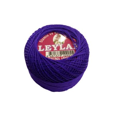 0035 - 6 Kat Leylak Suni İpek Etamin İpi - 25 gr.