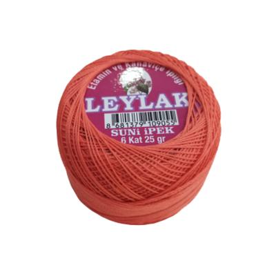 0480 - 6 Kat Leylak Suni İpek Etamin İpi - 25 gr.