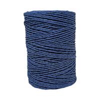 05 No 180-220 gr. İthal Sarılmış Kağıt İp (Yumuşatılmış Kağıt İp) - İndigo Mavi