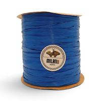06 No - 1 Adet - Milano Yumuşak Dokulu Rafya (Yıkanabilir Rafya) (100 gr./250 mt.) - Bodrum Mavi
