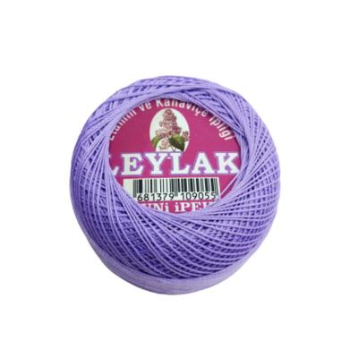 0640 - 6 Kat Leylak Suni İpek Etamin İpi - 25 gr.