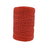 07 No 180-220 gr. İthal Sarılmış Kağıt İp (Yumuşatılmış Kağıt İp) - Kan Kırmızısı