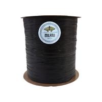 08 No - 1 Adet - Milano Yumuşak Dokulu Rafya (Yıkanabilir Rafya) (100 gr./250 mt.) - Siyah