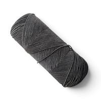 1.5 mm Koyu Gri Slim Supla (Supra) Çanta ve Runner İpi - 180-200 gr. 200 mt.