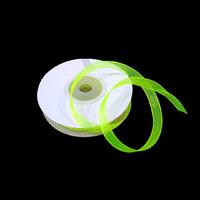 10  mm Organze Kurdela - Neon Sarı 25 mt.