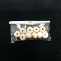 10 mm Ahşap Boncuk - 10 Adet