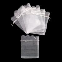 11.5 cm x12 cm Tül Kese - Beyaz