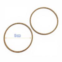 11 cm AJDA Gold Metal Halka ÇİFTİ