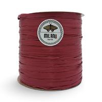 12 No - 1 Adet - Milano Yumuşak Dokulu Rafya (Yıkanabilir Rafya) (100 gr./250 mt.) - Bordo