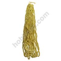 12 Dizi 4mm Patik Boncuğu - Gold 