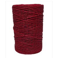 13 No 180-220 gr. İthal Sarılmış Kağıt İp - Kırmızı