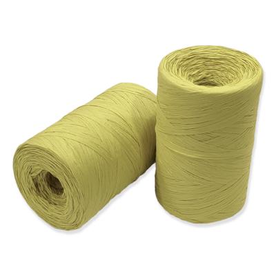 15 No - 1 Adet - Özel Üretim Yumuşak Dokulu (140-160 gr.) Soft Kağıt Rafya - Hardal