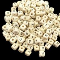 10 mm 155 Adet Ahşap Harf Boncuk Paketi - (29 Harf Mevcuttur)