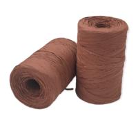 16 No - 1 Adet - Özel Üretim Yumuşak Dokulu (140-160 gr.) Soft Kağıt Rafya - Kızıl Kahve