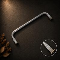 16 cm İthal KARE Çift Vidalı Metal Cüzdan ve Çanta Bursu - Vidalı Gizli Burs