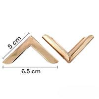 17 No Gold Çanta Köşe Aparatı Çifti - 5x6.5cm