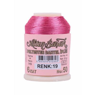 19 No Altınbaşak 20 gr. Polyester Dantel İpi