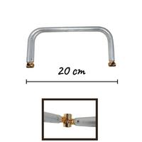 20 cm Kademeli Metal Cüzdan ve Çanta Bursu - Gizli Burs / Gold Uçlu