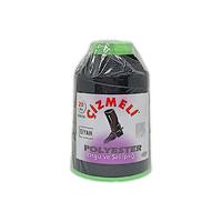 20 No Çizmeli 100 gr Polyester İp - Siyah