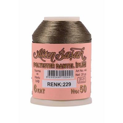 229 No Altınbaşak 20 gr. Polyester Dantel İpi