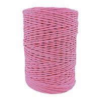 23 No 180-220 gr. İthal Sarılmış Kağıt İp (Yumuşatılmış Kağıt İp) - Açık Pembe