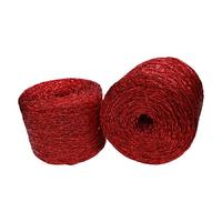 250 No 200-250 gr Metalik Sim (Çanta Supla İpi) / 400 mt. - Kırmızı