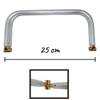 25 cm Kademeli Metal Cüzdan ve Çanta Bursu - Gizli Burs / Gold Uçlu