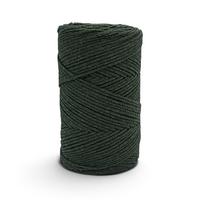 250 gr. Cotton (Pamuk) Makrome - İNDİRİMLİ 100mt 2mm / 0030 Haki