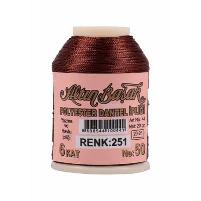 251 No Altınbaşak 20 gr. Polyester Dantel İpi
