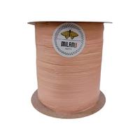 26 No - 1 Adet - Milano Yumuşak Dokulu Rafya (Yıkanabilir Rafya) (100 gr./250 mt.) - Somon Pembe