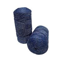 2630 Koyu Mavi - Polyester Simli Ribbon 200gr. - 120 Mt.