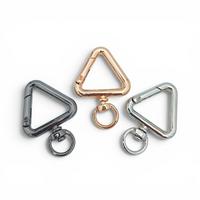 28 mm Kulplu ÜÇGEN Yaylı Çanta Halkası - (1 ADET )