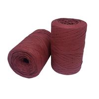 28 No - 1 Adet - Özel Üretim Yumuşak Dokulu (140-160 gr.) Soft Kağıt Rafya - Bordo